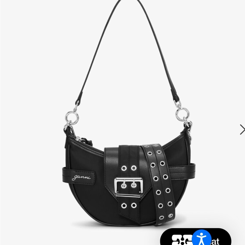 Ganni Bucky Nylon Crossbody Bag